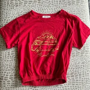 Red Adventure Camper T-Shirt